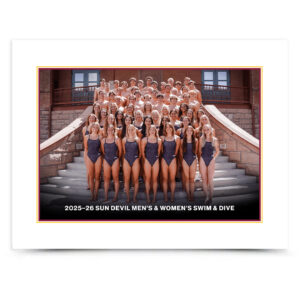 ASU Swim & Dive Team Poster - Unsigned - Copy