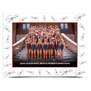 ASU Swim & Dive Team Poster - Signed